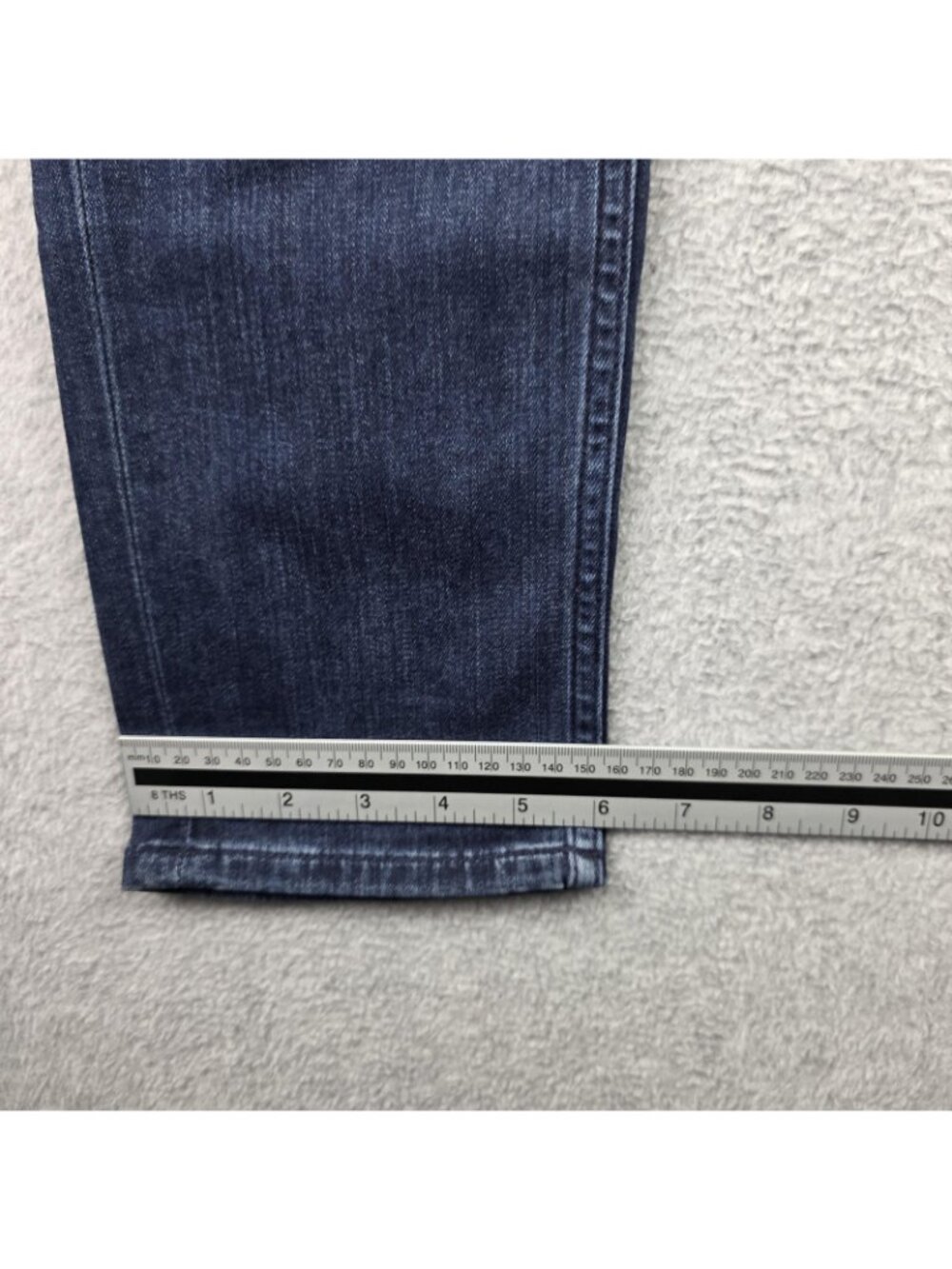 Paige Croft Jeans Mens 32x34 Blue Dark Wash Skinny Transcend Stretch NWT - Picture 10 of 10